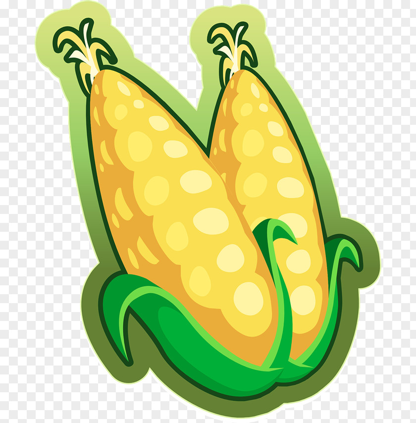 Vegetable Plant Cartoon Banana PNG