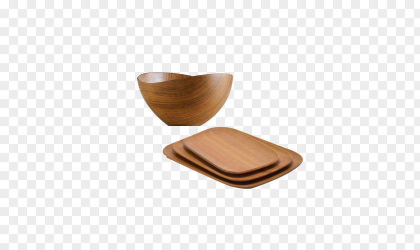 Wood Material Creative Dishes Madeira Designer PNG