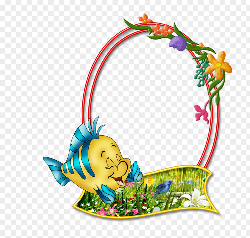 Cartoon Fish Decoration Picture Frame Photography Clip Art PNG