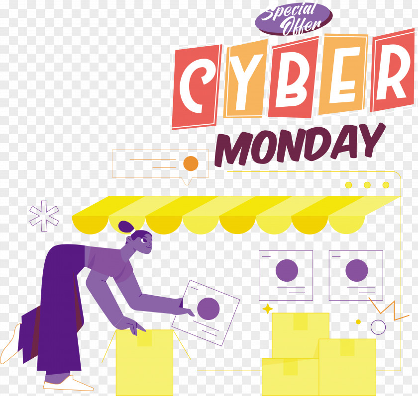 Cyber Monday PNG