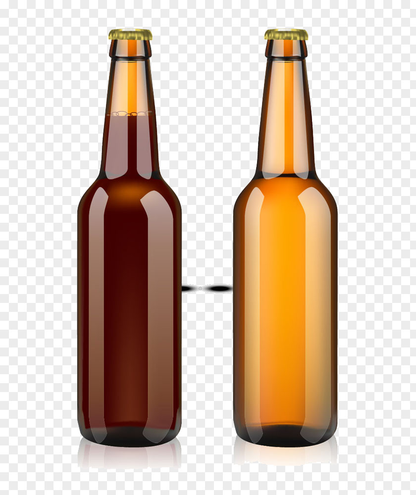 Glass Beer Bottles Pilsner Urquell India Pale Ale Bottle PNG