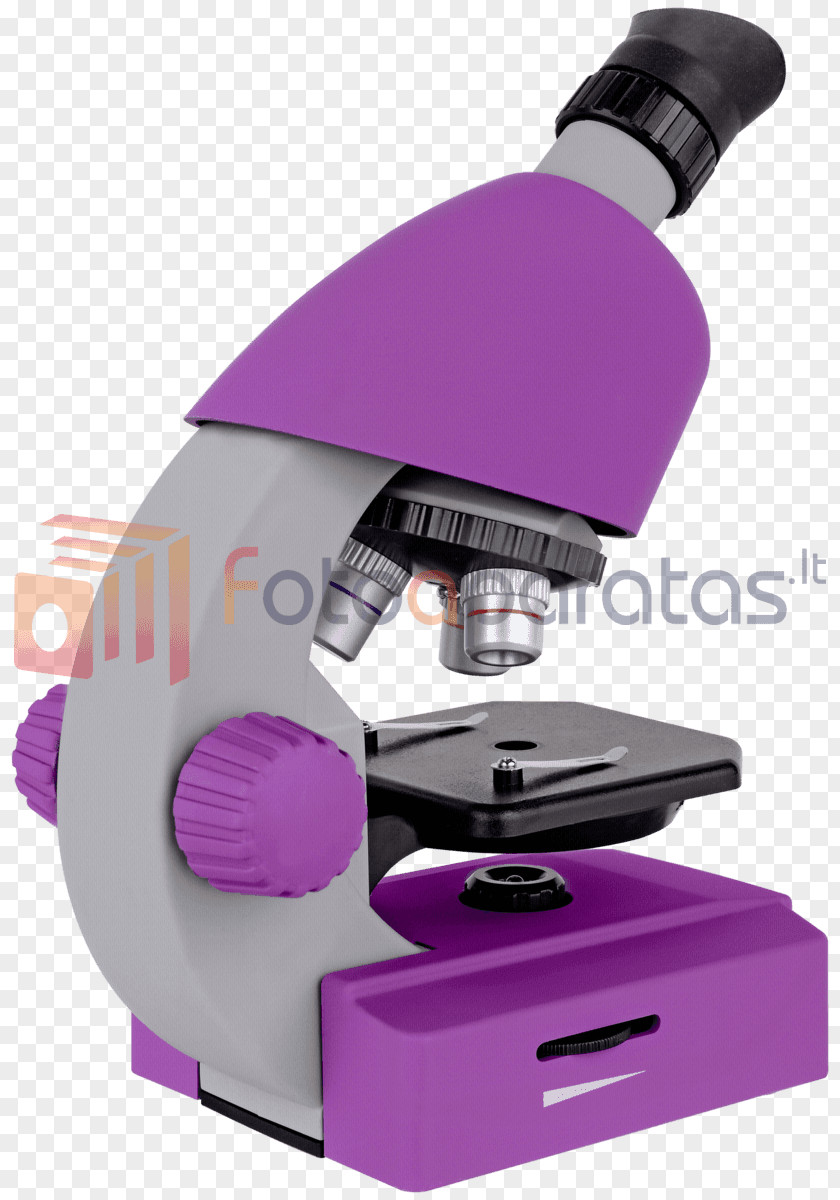 Optical Microscope Bresser 40 Junior 40X-640X Microscope, Blue 70123 40-640x ExploreOne PNG