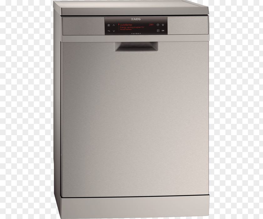 AEG F88709M0P 15 Place 8 Program Stainless Steel Dishwasher A++ Home Appliance Electrolux PNG