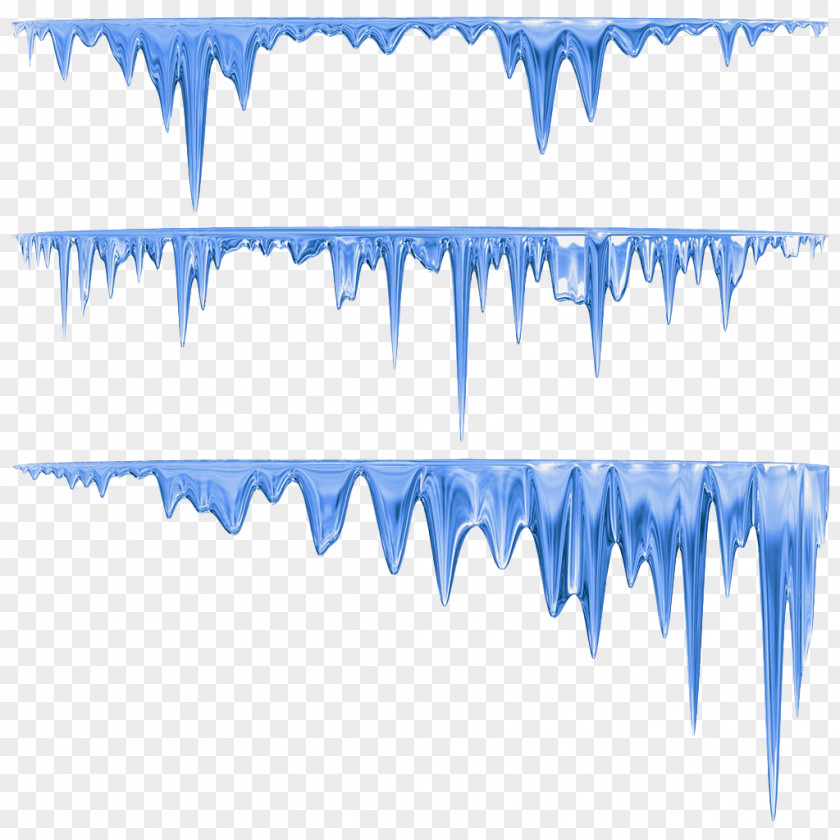 Blue Hand Painted Icicles Icicle Stock Photography Can Photo Clip Art PNG