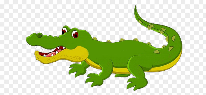 Cartoon Crocodile Alligator Reptile PNG