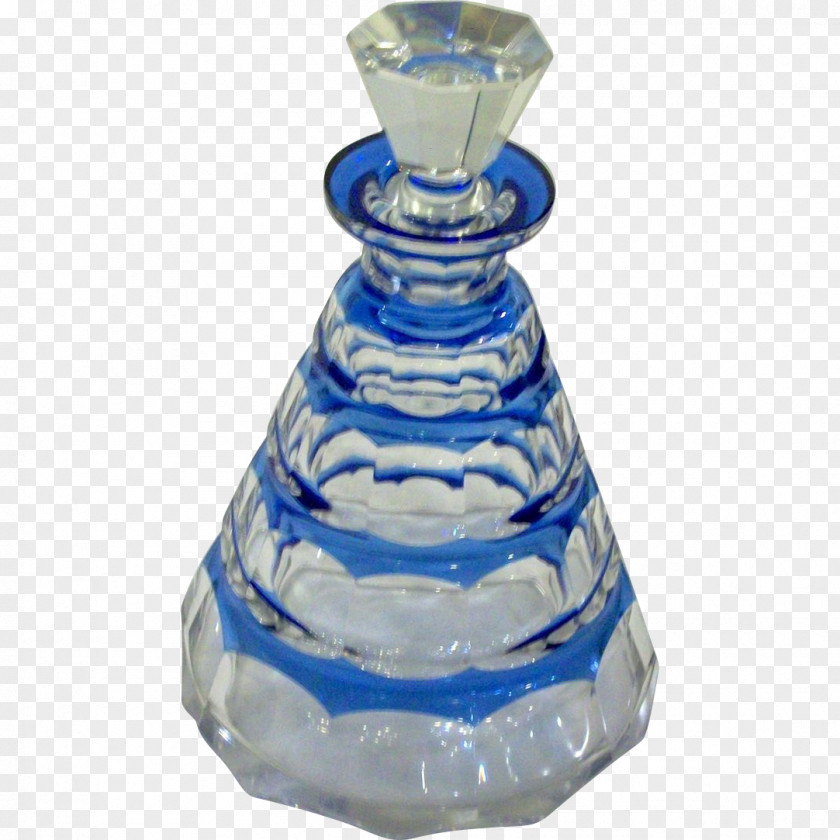 Cobalt Glass Bottle Blue Tableware Table-glass PNG