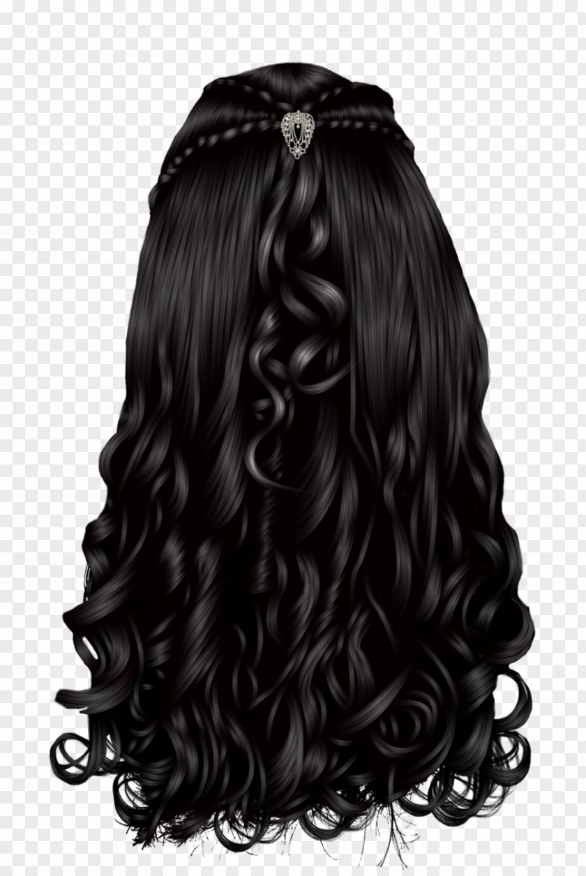 Hairdressing Artificial Hair Integrations Hairstyle Black Wig PNG