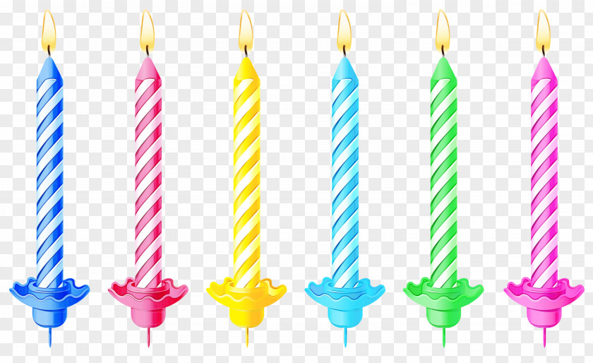 Party Supply Birthday Candle PNG