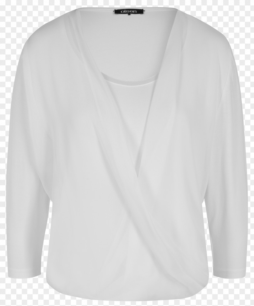 T-shirt Long-sleeved Shoulder Blouse PNG
