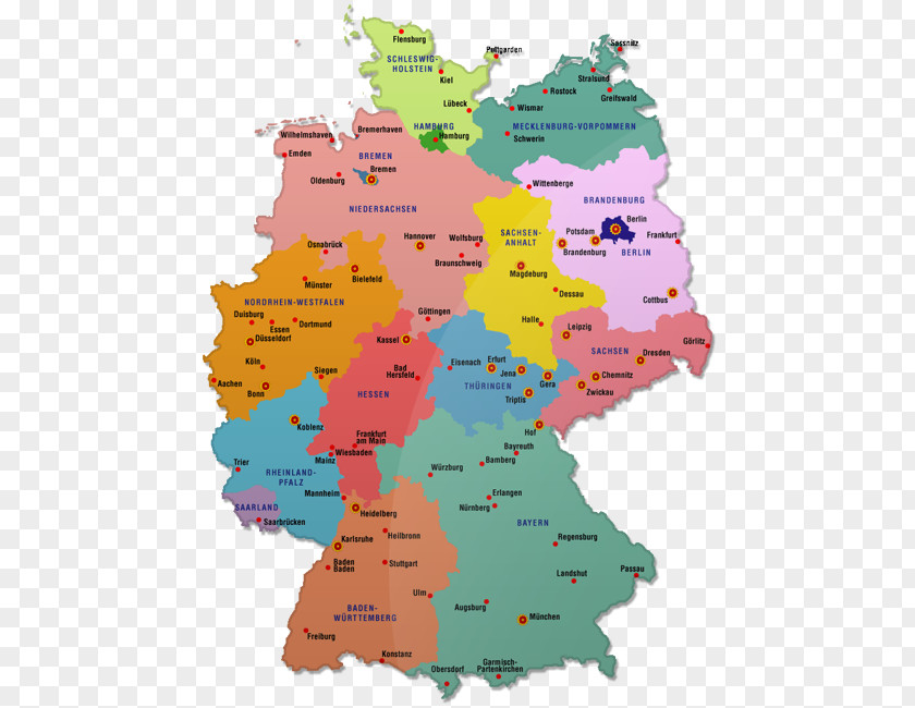 Ziemlich Bavaria States Of Germany German Reunification West East PNG