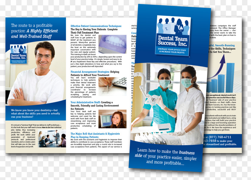Brochure Design Advertising Dentistry Pamphlet PNG