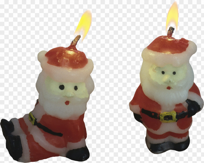 Candle Christmas Day Ornament Ded Moroz PNG