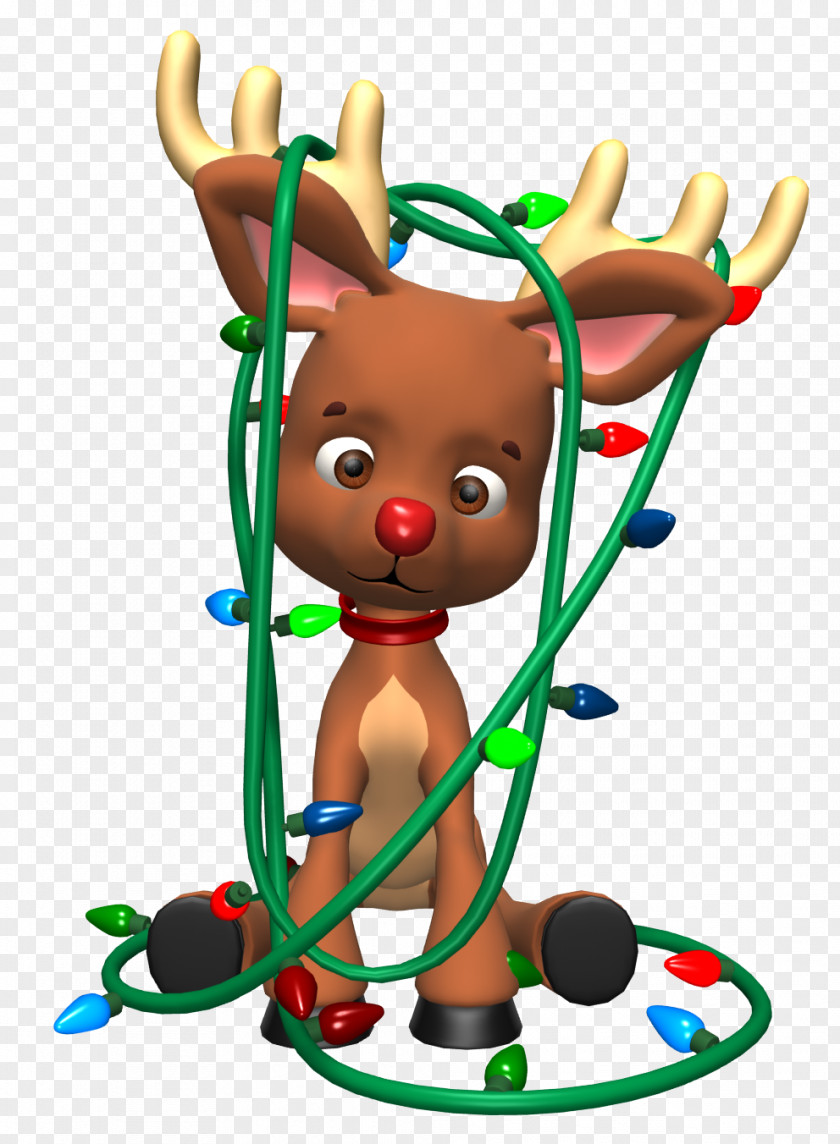 Reindeer Rudolph Santa Claus Animation PNG