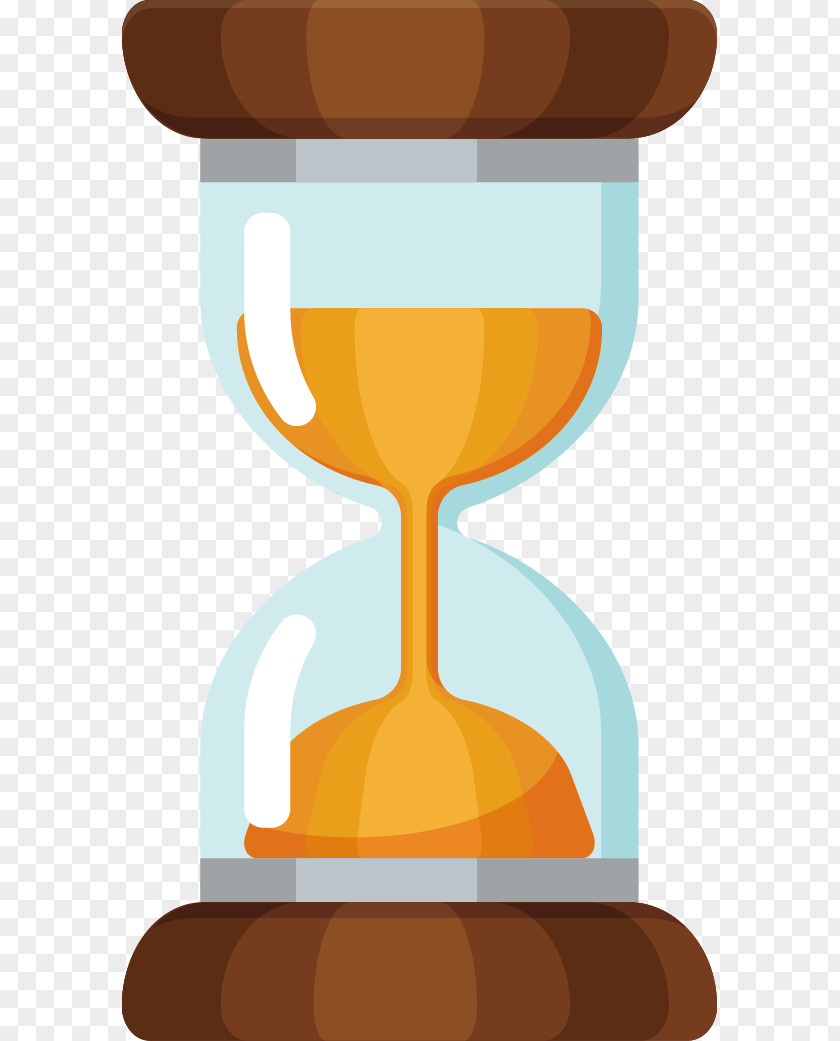 Vector Hand-painted Hourglass Euclidean PNG