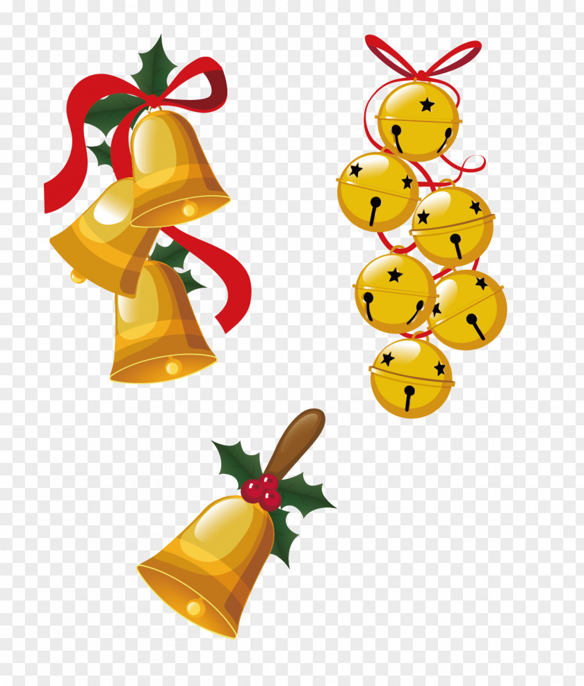 Bell Jingle Bells Christmas Clip Art PNG
