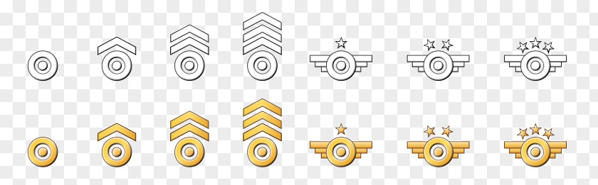 Military Badges Of The United States Rank Aircraft PNG