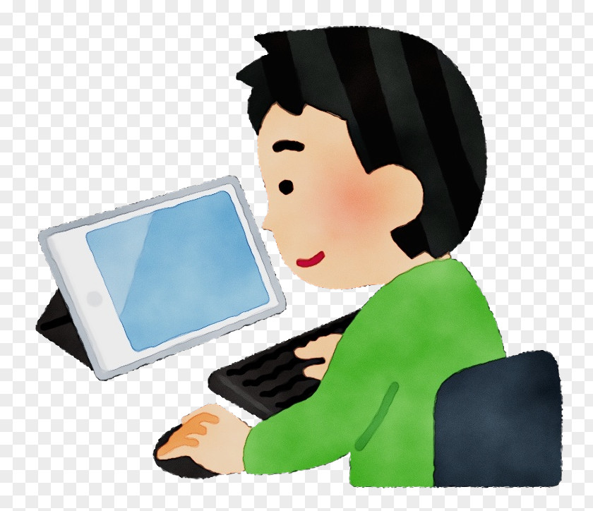 Cartoon Technology Laptop Computer Job PNG