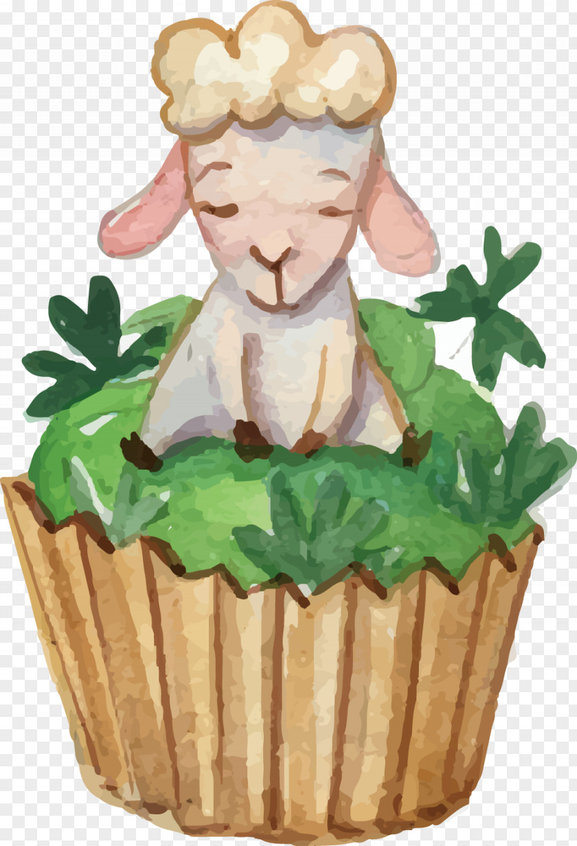 Easter Cute Animal Sheep Icon PNG