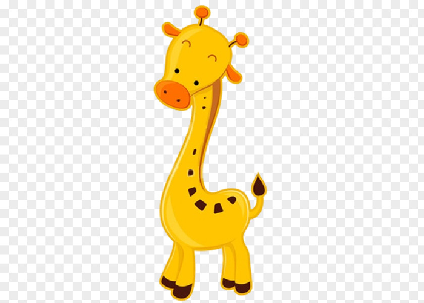 Funny Giraffe Baby Giraffes Cuteness Clip Art PNG