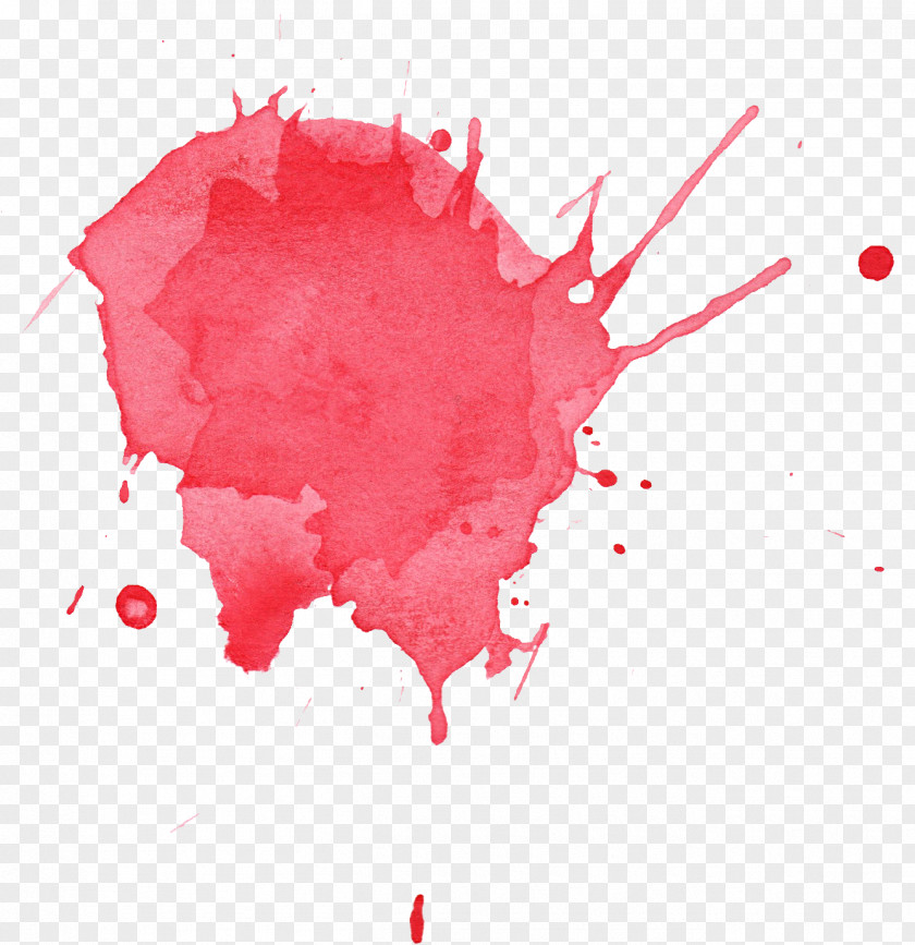 Ink Stain Watercolor PNG
