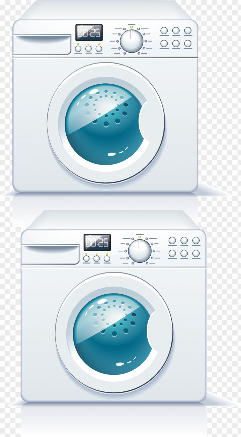 Washing Machine Vector Material Clothes Dryer Laundry PNG