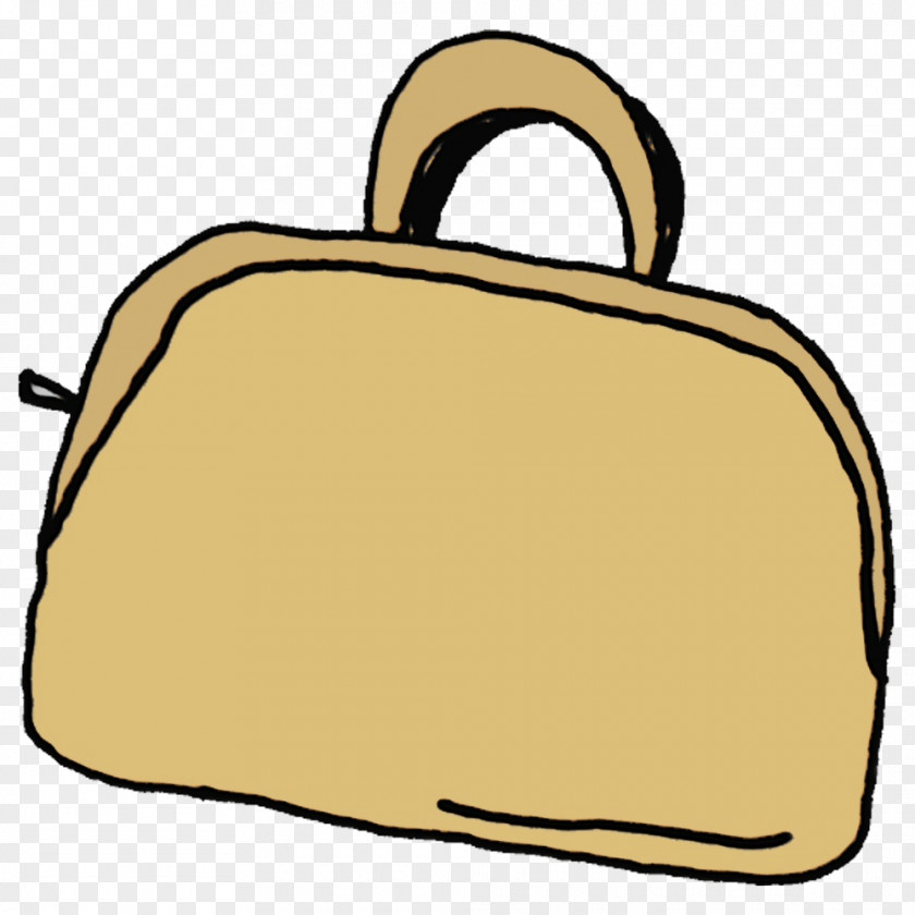 Yellow Messenger Bag Line Meter PNG