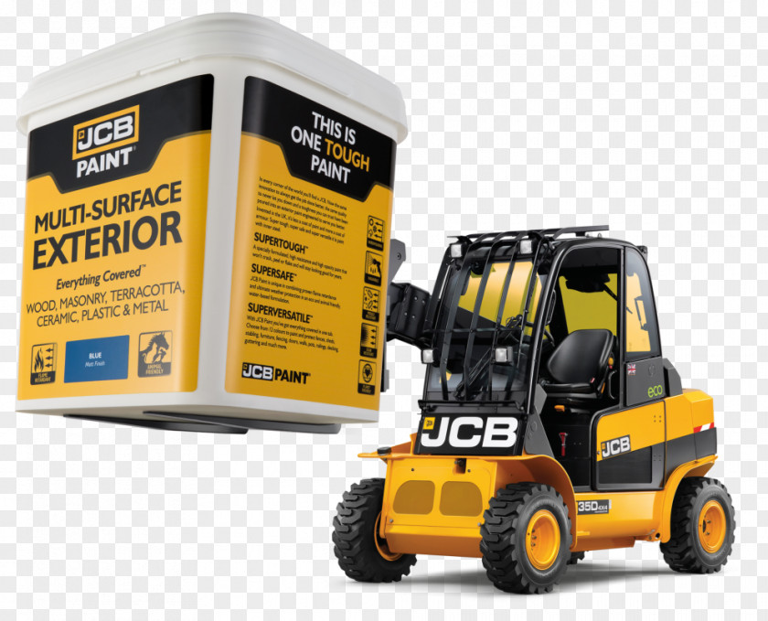 Business Forklift JCB Teletruk Heavy Machinery Construction PNG
