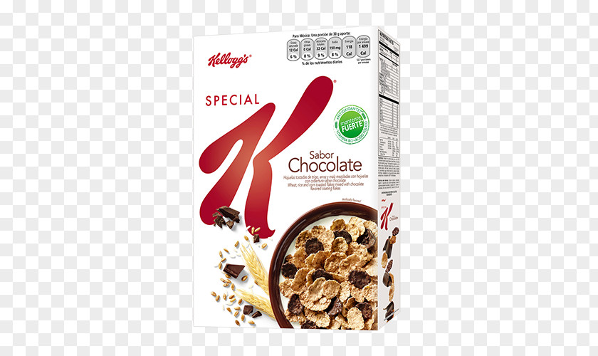 Chocolate Cereal Muesli Corn Flakes Breakfast Special K Kellogg's PNG