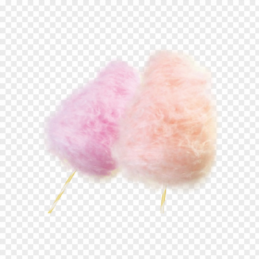 Cotton Candy Color Pink Wool PNG