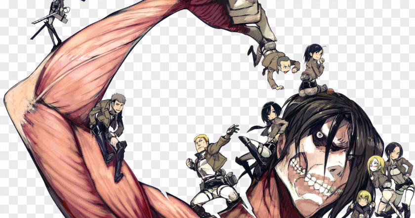 Eren Yeager Mikasa Ackerman Levi Armin Arlert Jean Kirschtein PNG