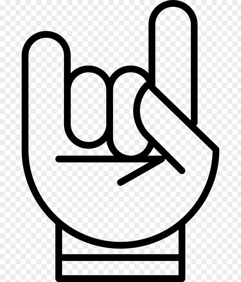 Hand Sign Of The Horns PNG