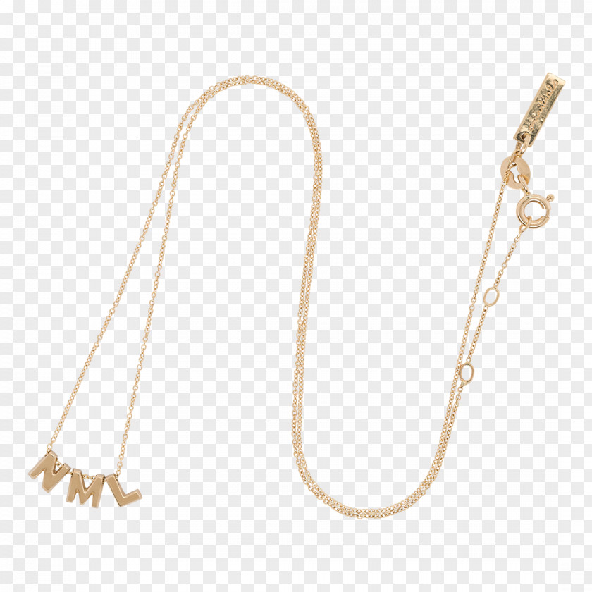 Initials Necklace Jewellery Gold Silver Charms & Pendants PNG