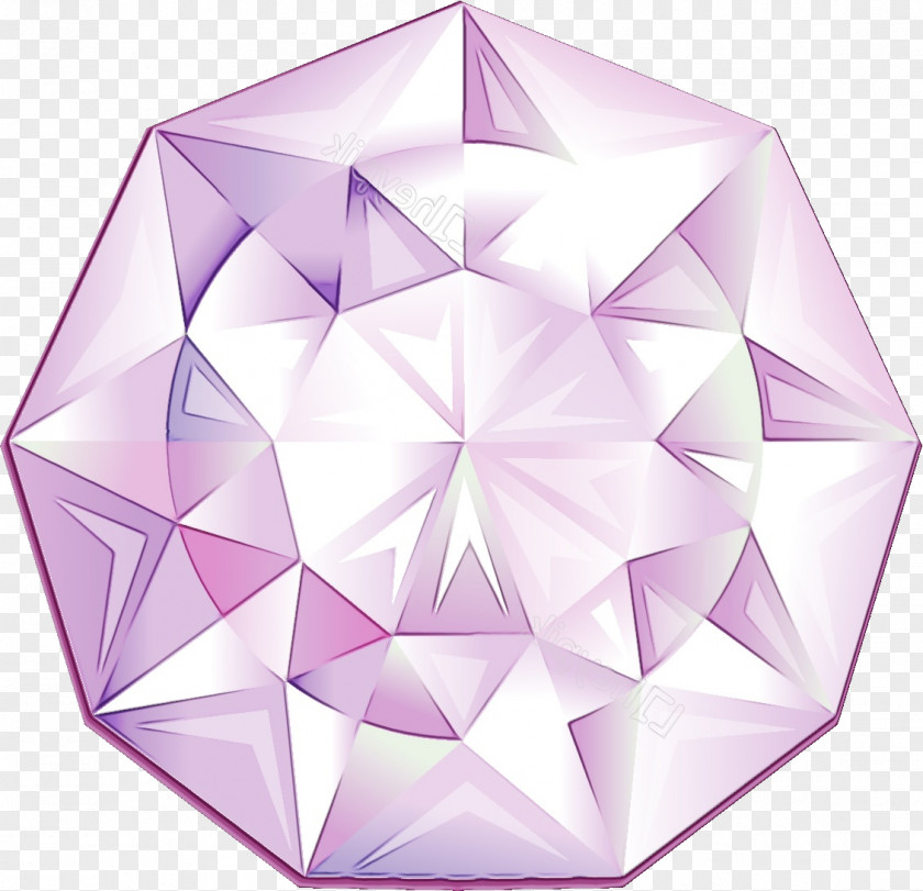 Pink M Symmetry Paper PNG
