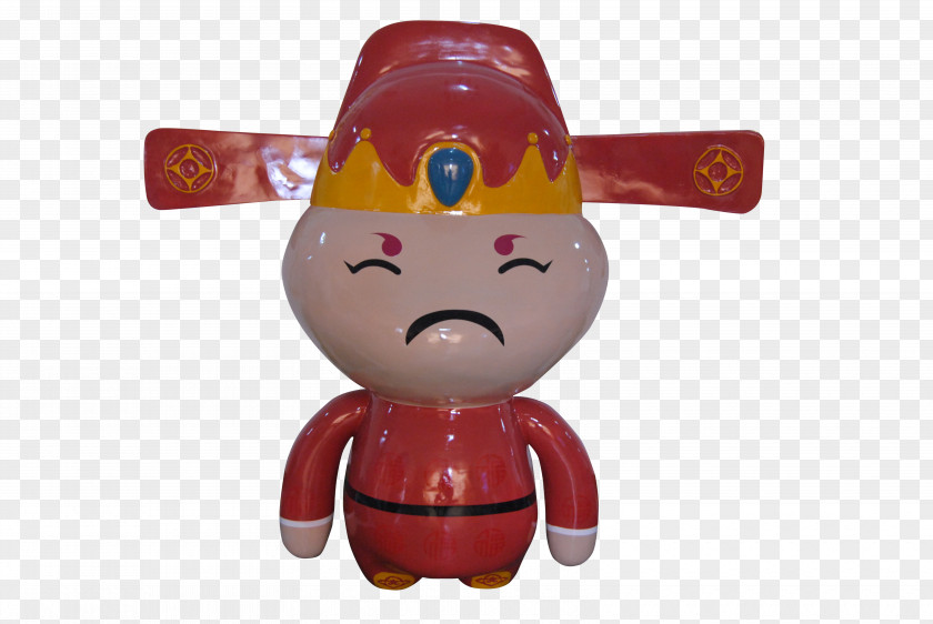 The Angry God Of Wealth Caishen Cartoon Icon PNG