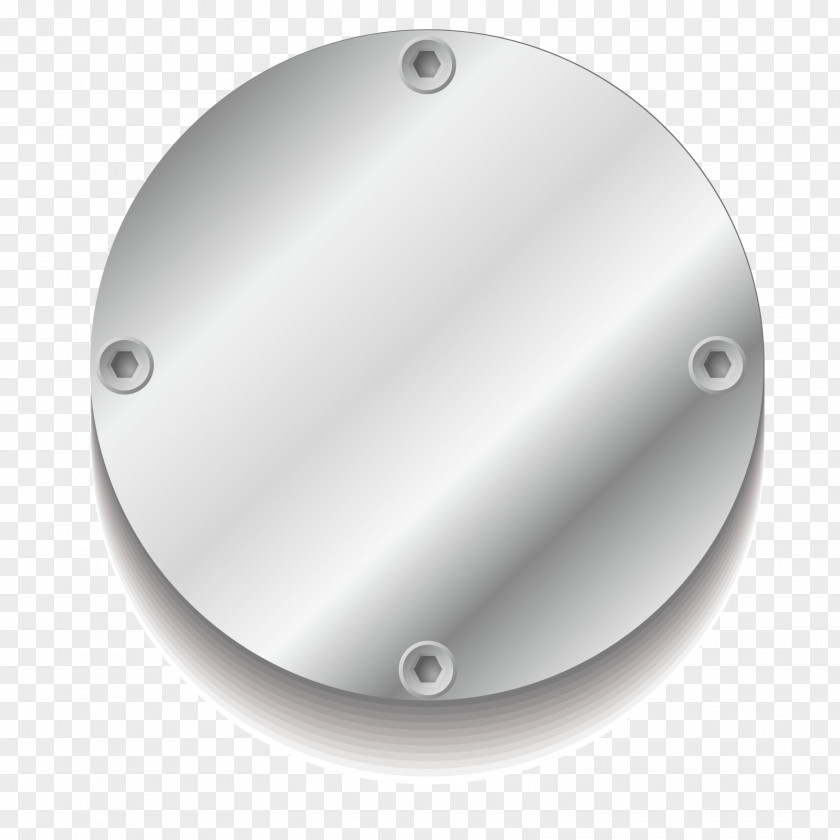 Vector Metal Circle PNG