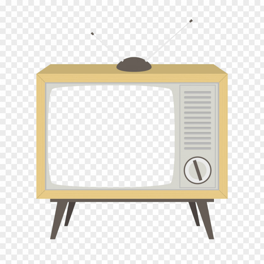 Vintage TV Television Cartoon Tvtv Services PNG