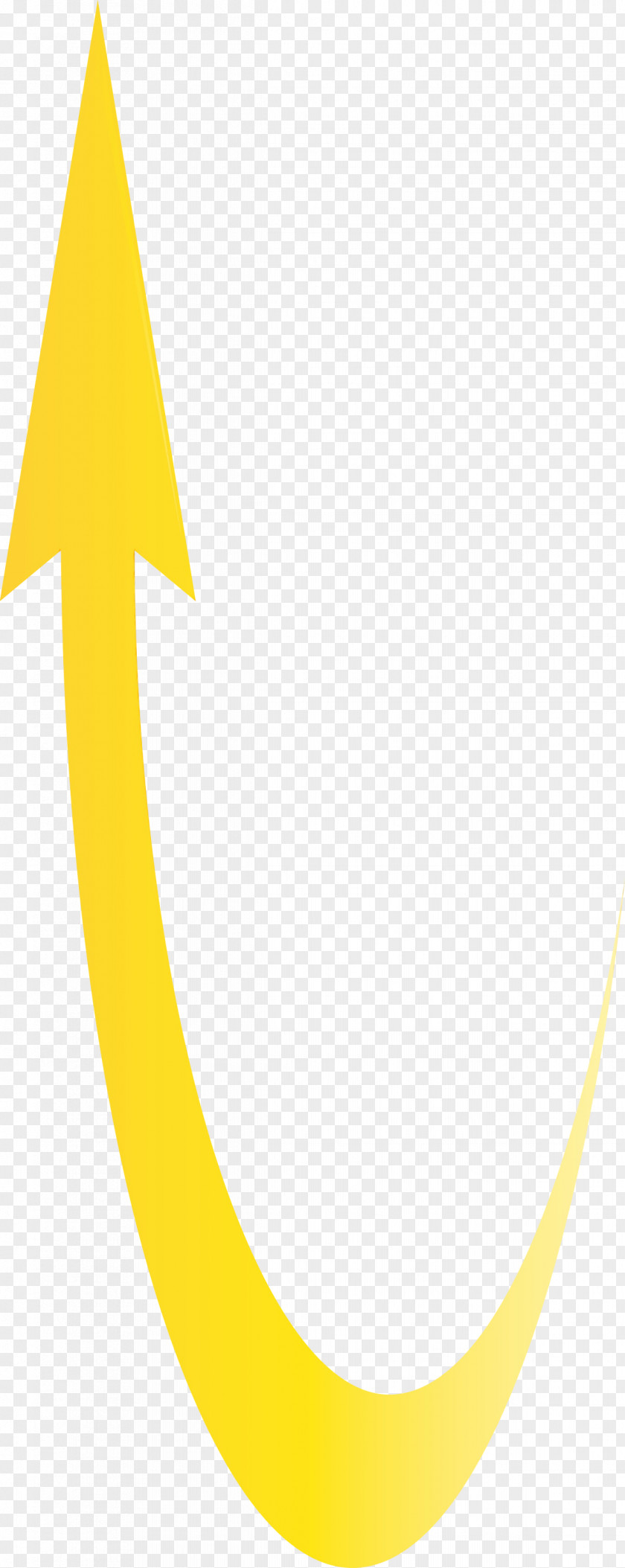 Yellow Line Logo Smile PNG