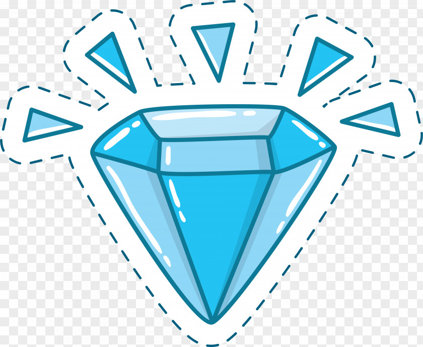Blue Diamond PNG