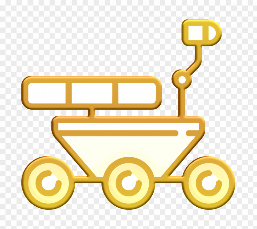 Space Icon Robot Moon Rover PNG