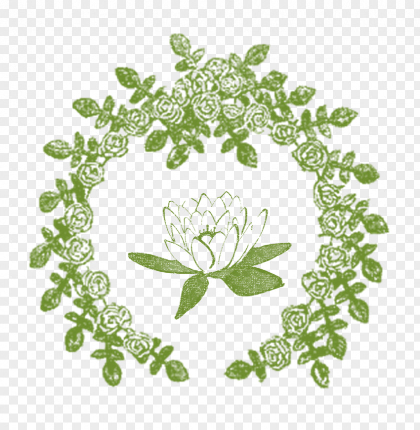 Floral Design Wreath Lawn Leaf PNG