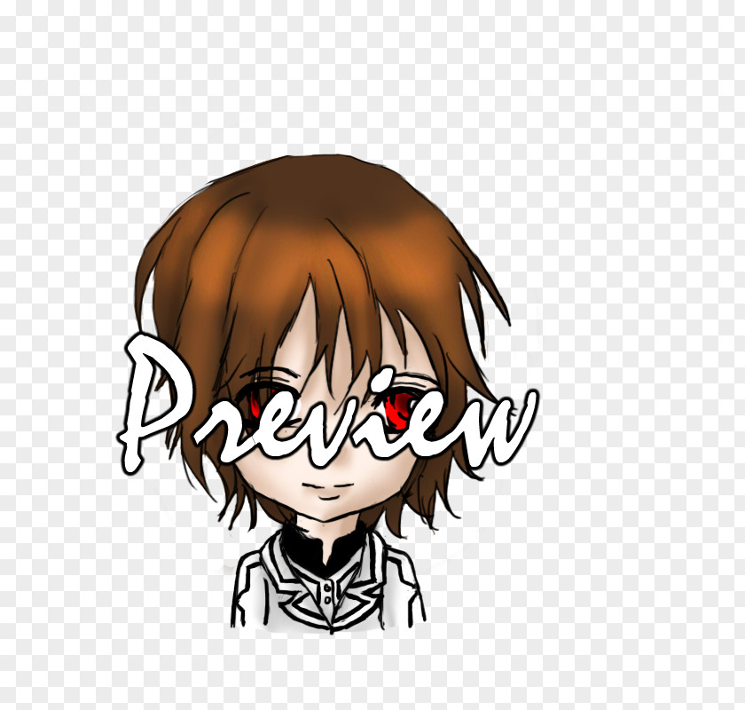 Hair Brown Coloring Black Long PNG