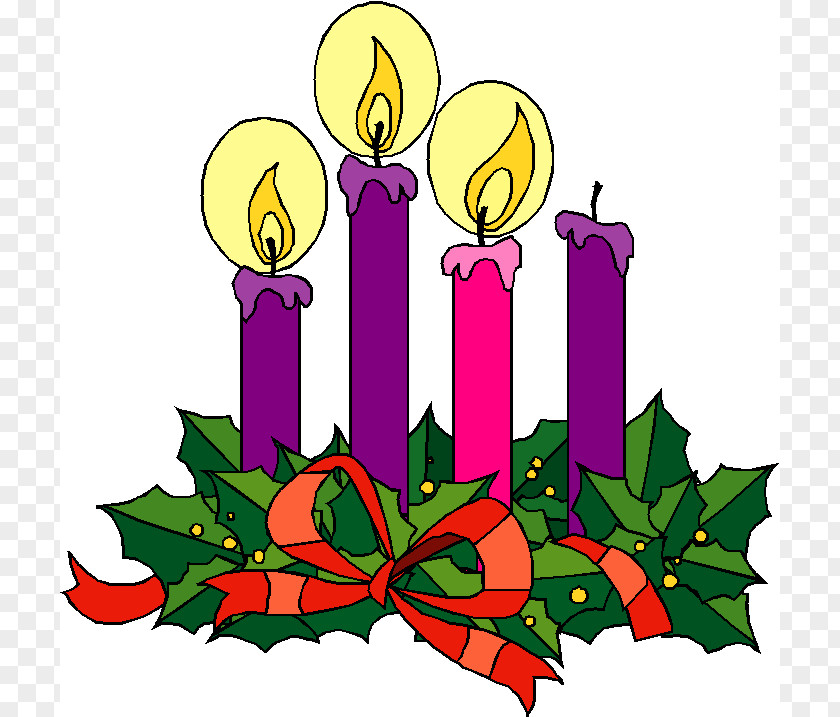 Images Christmas Candles Advent Sunday Wreath Gaudete Clip Art PNG