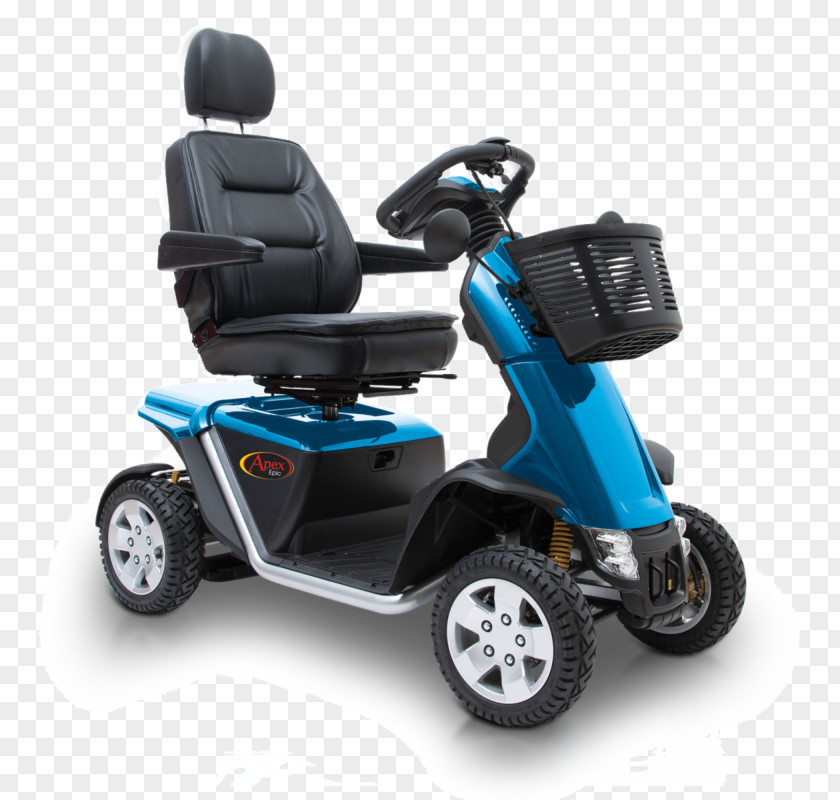 Motorized Wheelchair Mobility Scooters Electric Vehicle Wheel Disability PNG