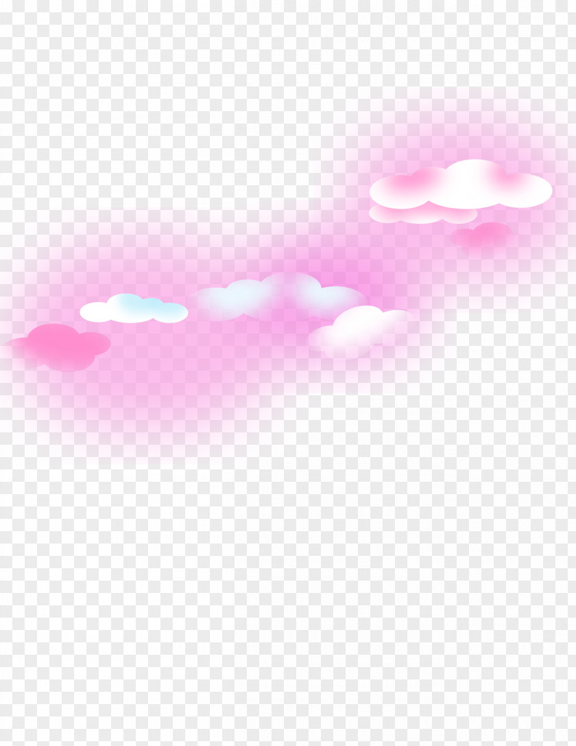 Pink Cloud PNG