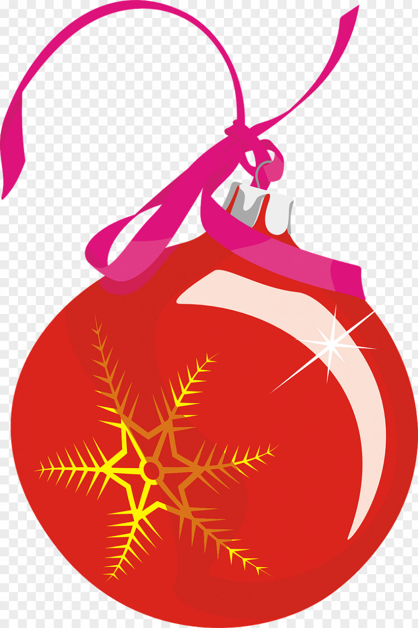 Red Bell Christmas Clip Art PNG