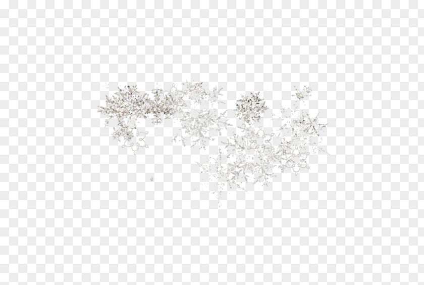 Snowflake White Black Body Piercing Jewellery Pattern PNG