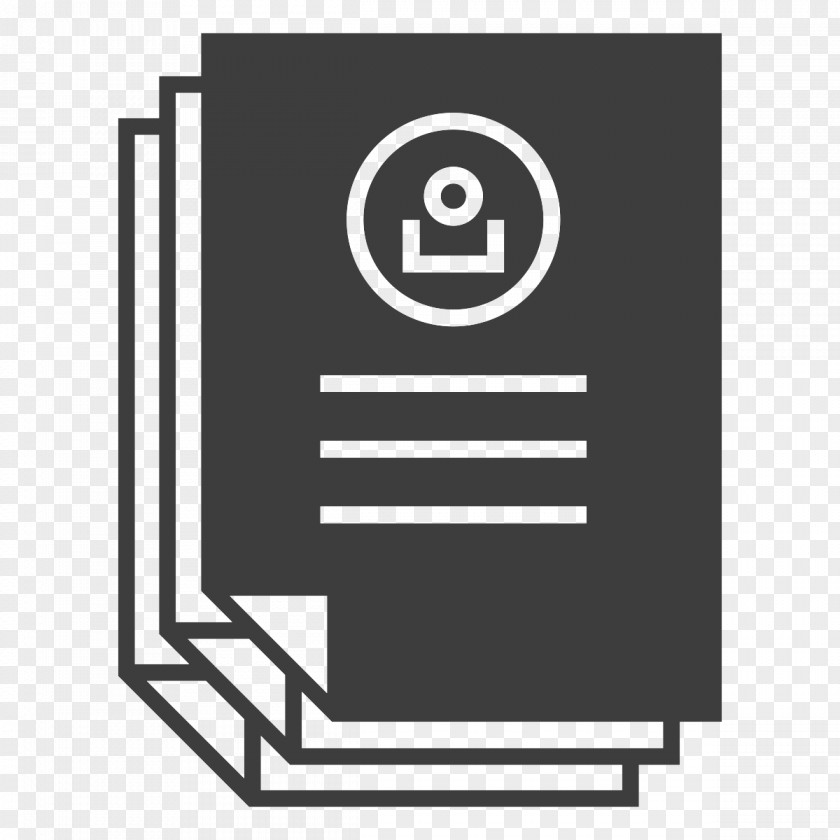 Biodata Icon Paper Vector Graphics Document Illustration PNG