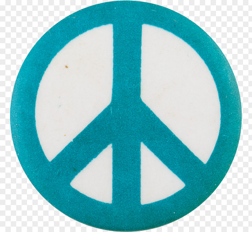 Electric Blue Teal Peace Symbols Turquoise PNG