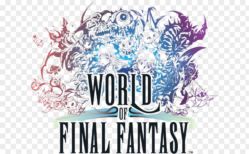 Final Fantasy Logo World Of XV XIII Tokyo Game Show PlayStation 4 PNG