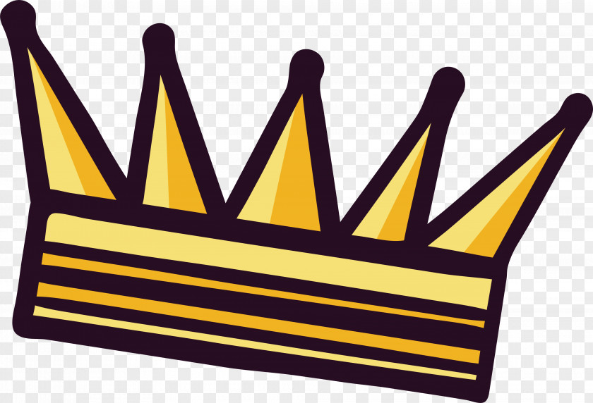 Golden Crown PNG